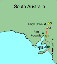 Map of South Australia